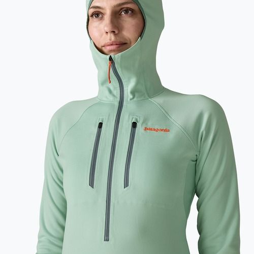 Дамски суитшърт Patagonia R1 Ultralight Hoody thin ice
