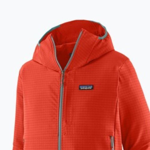 Мъжка софтшел яке Patagonia R1 TechFace Hoody hot ember