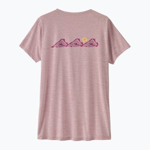 Дамска тениска Patagonia Capilene Cool Daily Shirt - Boardshort Logo quiet violet