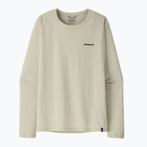 Дамска блуза с дълъг ръкав Patagonia Capilene Cool Daily Shirt - Boardshort Logo dyno white