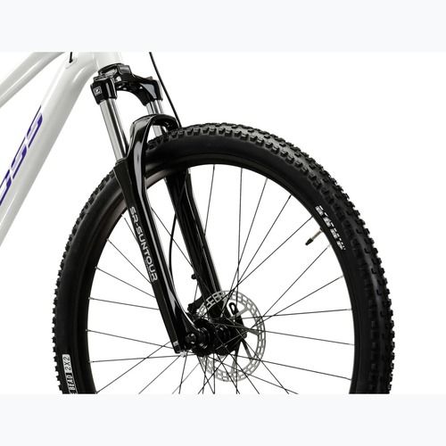 Дамски планински велосипед KROSS Lea 4.0 W 27.5 pearl/violet/shiny
