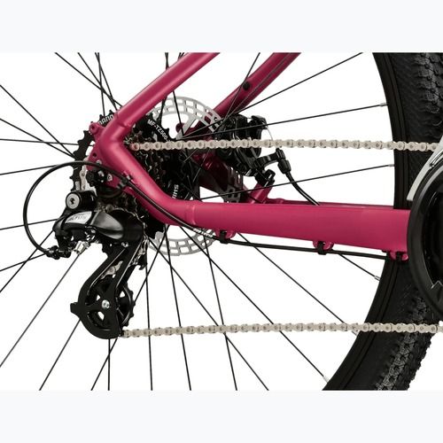 Дамски планински велосипед KROSS Lea 2.0 W 29 pink/silver/matte