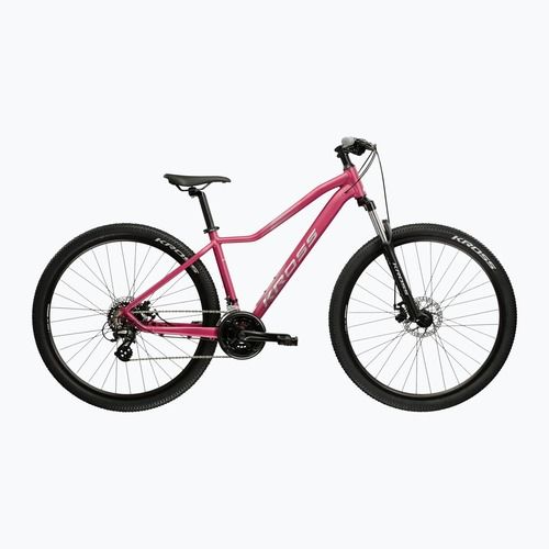 Дамски планински велосипед KROSS Lea 2.0 W 27.5 pink/silver/matte