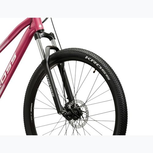 Дамски планински велосипед KROSS Lea 2.0 W 27.5 pink/silver/matte