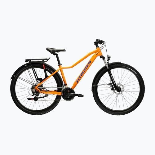 Дамски планински велосипед KROSS Lea 2.0 Eq W 29 orange/dark blue/glossy