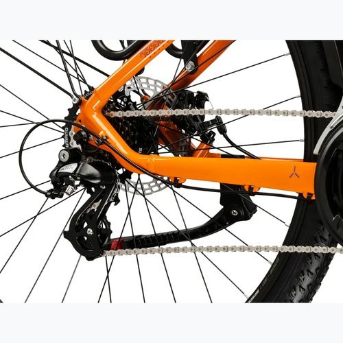 Дамски планински велосипед KROSS Lea 2.0 Eq W 29 orange/dark blue/glossy