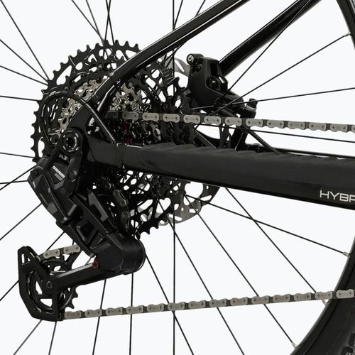 Електрически велосипед KROSS Influx Hyb 5.0 29 el. 800 Wh black/white/gloss
