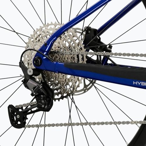 Електрически велосипед KROSS Influx Hyb 4.0 29 800 Mh blue/sky blue/gloss