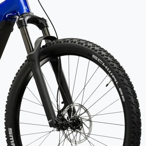 Електрически велосипед KROSS Influx Hyb 4.0 29 800 Mh blue/sky blue/gloss
