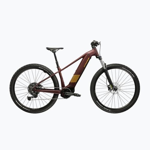 Електрически велосипед KROSS Influx Hyb 3.0 29 800 Wh ruby red/gold/matte