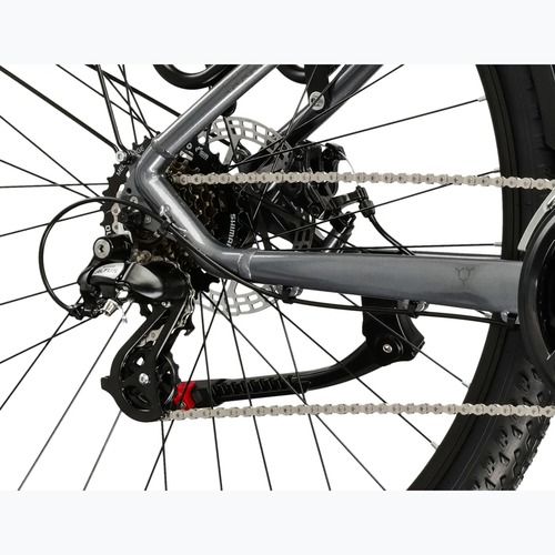 Планински велосипед KROSS Hexagon 2.0 EQ 29“ gray/dark gray/shiny