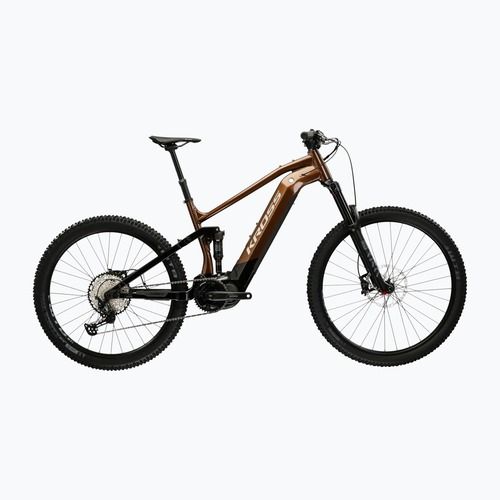 Мъжки електрически велосипед KROSS Grist Boost 3.0 el. 630 Wh brown/black/shiny