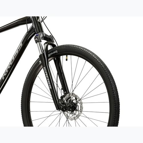 Крос велосипед KROSS Evado 7.0 black/silver/shiny