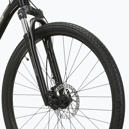 Крос велосипед KROSS Evado 5.0 black/green/glossy