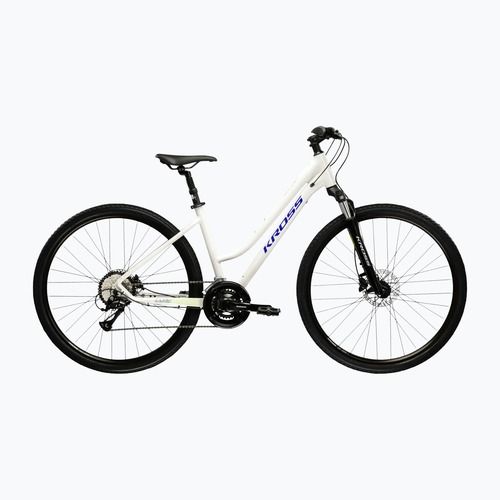 Дамски крос велосипед KROSS Evado 4.0 W gray/navy blue