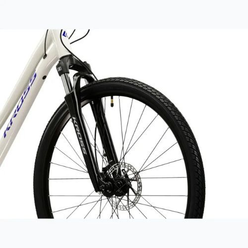 Дамски крос велосипед KROSS Evado 4.0 W gray/navy blue