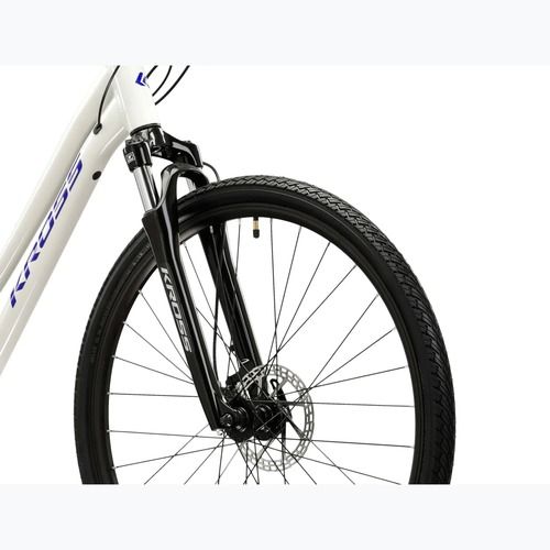 Дамски крос велосипед KROSS Evado 4.0 W gray/navy blue/gloss