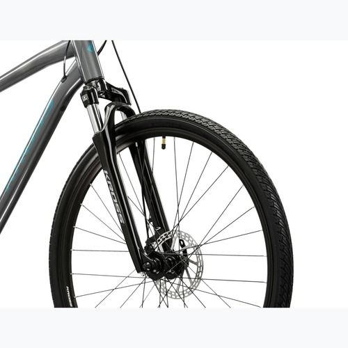Крос велосипед KROSS Evado 3.0 grey/marine/glossy