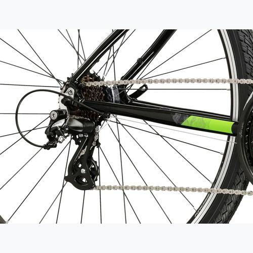 Крос велосипед KROSS Evado 2.0 black/green