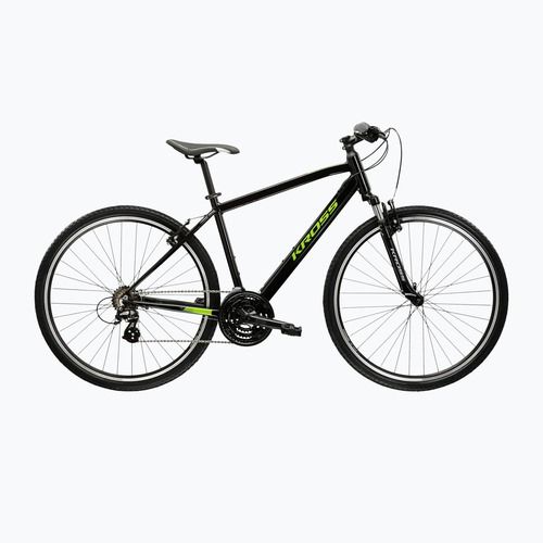 Крос велосипед KROSS Evado 2.0 black/green/gloss