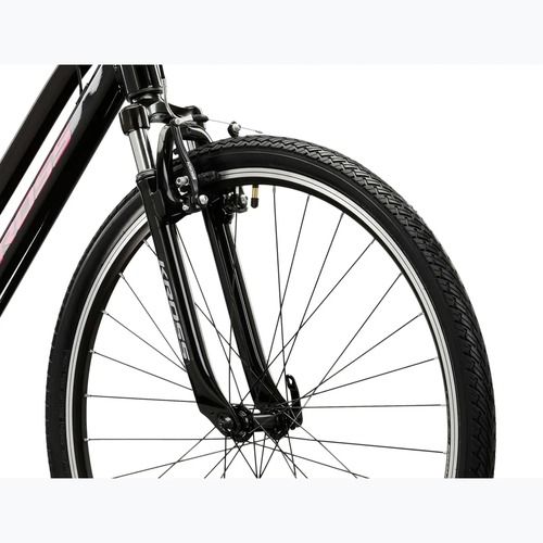 Дамски крос велосипед KROSS Evado 2.0 W black/pink/gloss