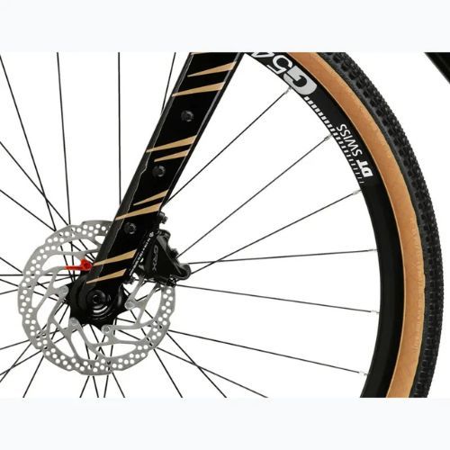 Гравел велосипед KROSS Esker 6.0 black/gold/gloss