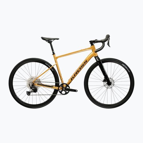 Гравел велосипед KROSS Esker 5.0 gold/graphite