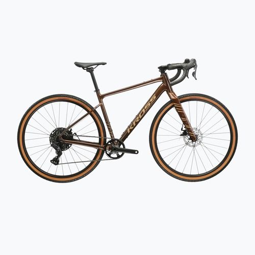 Гравел велосипед KROSS Esker 2.0 brown/beige/gloss