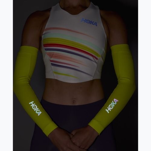 Ръкави за бягане HOKOA Race Day hoka citrus