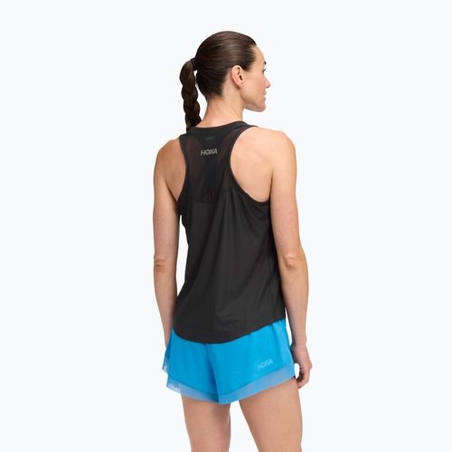 Дамска тениска за бягане HOKA Airolite Tank 2.0 black