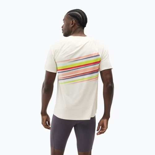 Мъжка тениска за бягане HOKA Race Day alabaster flare