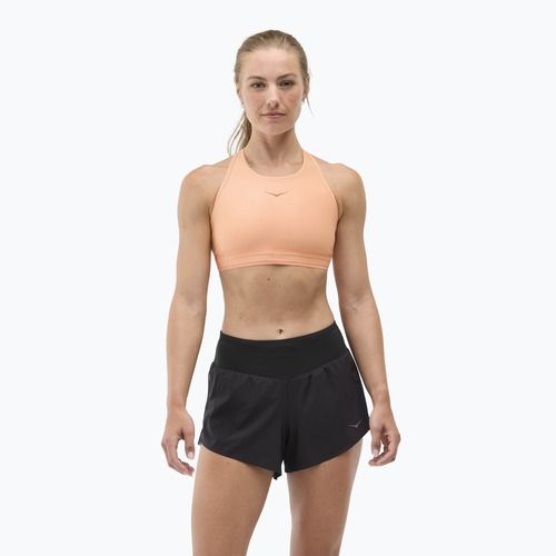 Детски спортен сутиен HOKA Hupana Sports RemovaleCup pale tangerine