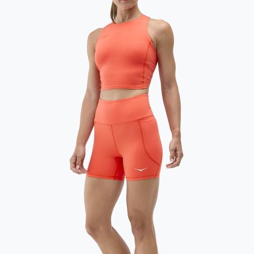 Дамски шорти HOKA Elaro 5“ Bike bell pepper