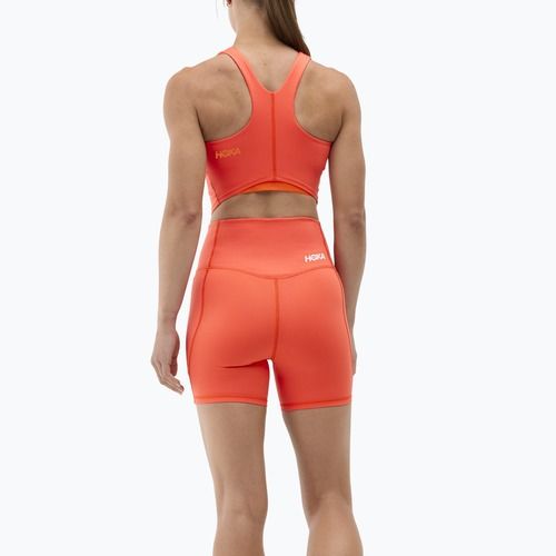 Дамски шорти HOKA Elaro 5“ Bike bell pepper