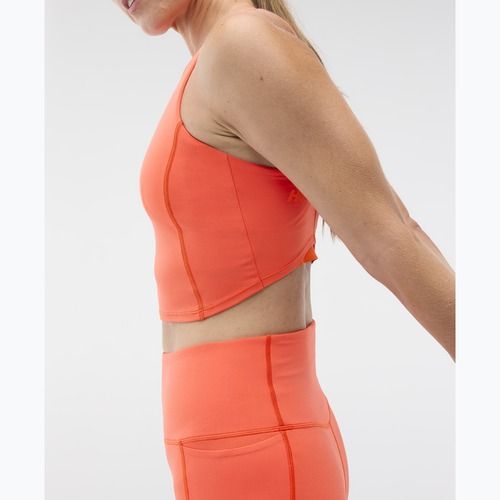 Детски спортен сутиен HOKA Elaro Crop bell pepper