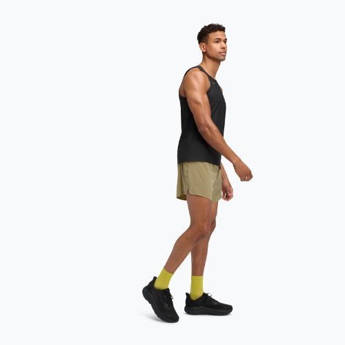 Мъжки шорти за бягане HOKA Glide 5" wild mushroom