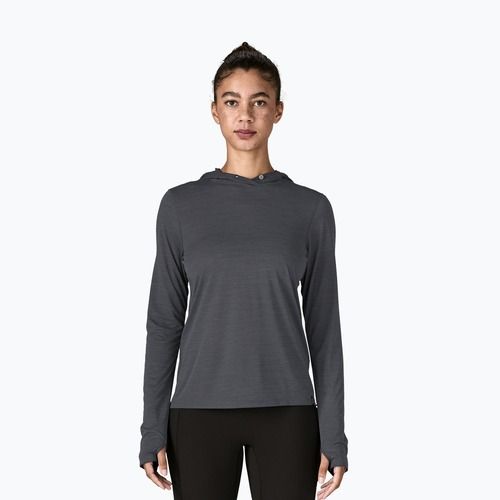 Дамски суитшърт Patagonia Capilene Cool Ultra Hoody smolder blue/light smolder blue x-dye