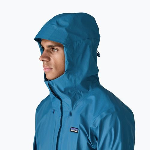 Мъжко водоустойчиво яке Patagonia Torrentshell 3L Rain aquatic blue
