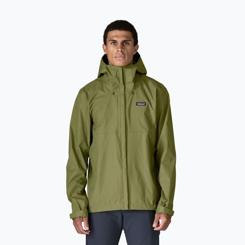 Мъжко яке за дъжд Patagonia Torrentshell 3L Rain caper green