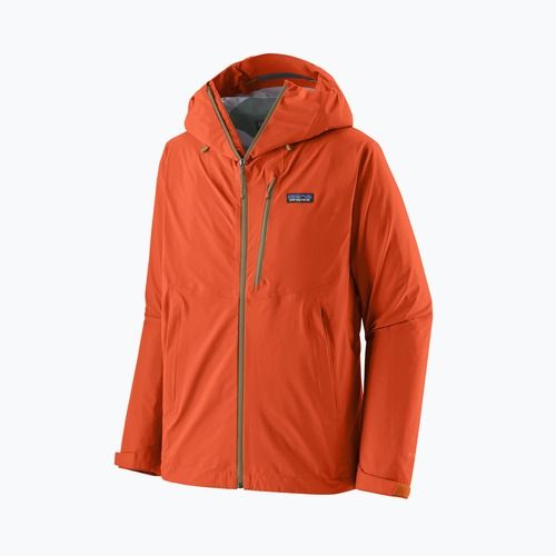 Мъжко яке за дъжд Patagonia Granite Crest Rain coal orange