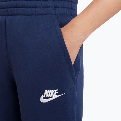 Детски панталони Nike Sportswear Club Fleece midnight navy/white