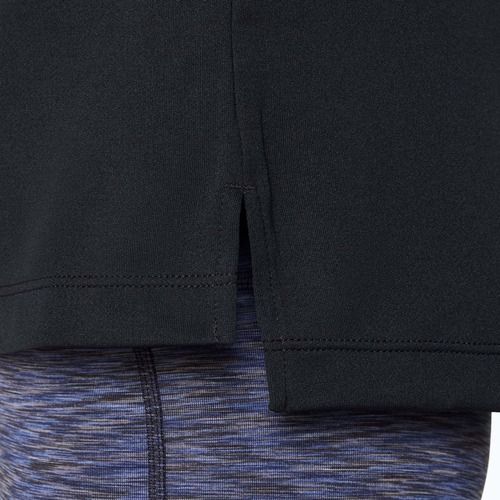 Детска блуза с дълъг ръкав за тренировка Nike Dri-Fit 1/4 Zip black/white