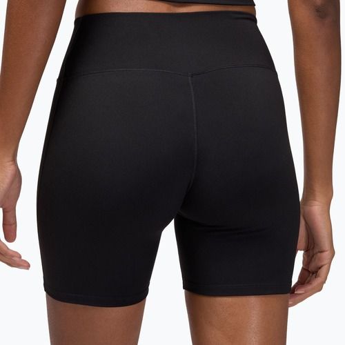 Дамски къси панталони/шорти Jordan Sport Dri-Fit High Waisted 6" black/white