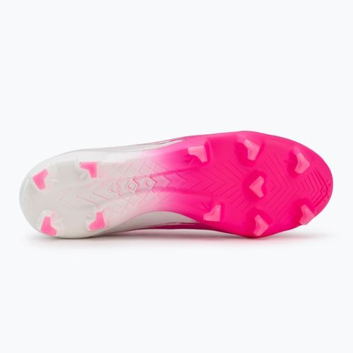 Футболни обувки New Balance Furon Pro V8 FG pink heat/sea salt/gold metallic