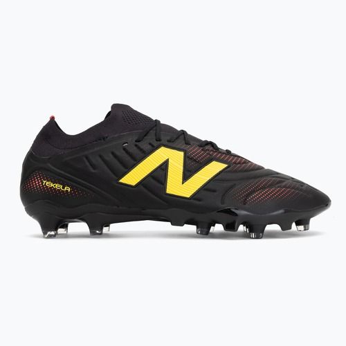Футболни обувки New Balance Tekela Pro Low V5 FG black 100/punch yellow/fire cracker