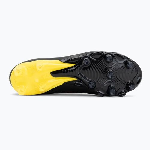 Футболни обувки New Balance Tekela Team Low V5 FG black 100/punch yellow/fire cracker