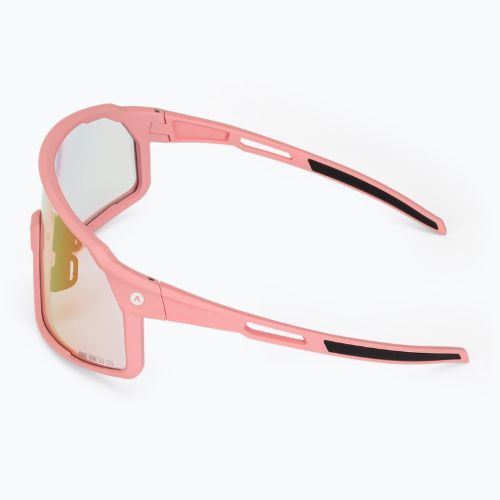 Слънчеви очила за колоездене ATTABO Stilb photochromic pink