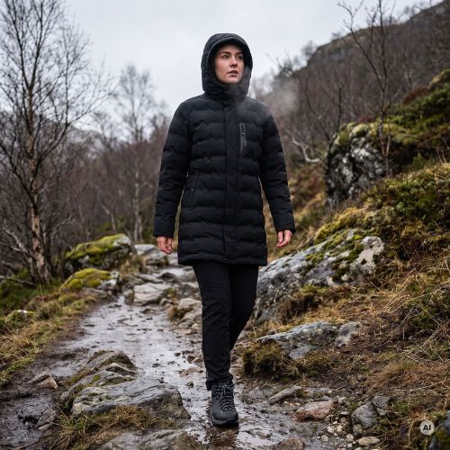 Дамско пухено яке KADVA Alpine WMNS черно