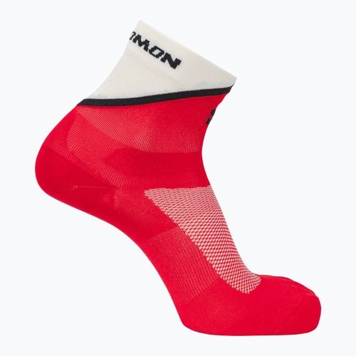 Чорапи Salomon Pulse Ankle fiery red/vanilla ice/black
