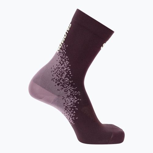 Чорапи Salomon Gravel Crew butterfly/dusky orchid/huckleberry